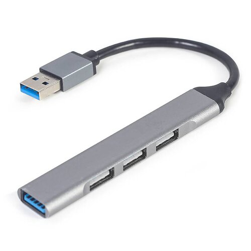 USB-хаб Gembird 4 порта Серый (UHB-U3P1U2P3-02)