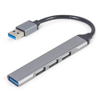 USB-хаб Gembird 4 порта Серый (UHB-U3P1U2P3-02)