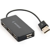 USB-хаб Gembird 4 ports Black (UHB-U2P4-04)