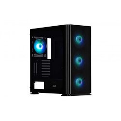 Корпус 2E GAMING Vertex GI01B без БЖ 2xUSB3.0, 1xUSBType-C, 3x140мм ARGB, 1x120мм ARGB, VGA 380мм, LCS ready, контролер з пульто