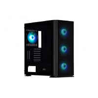 Корпус 2E GAMING Vertex GI01B без БЖ 2xUSB3.0, 1xUSBType-C, 3x140мм ARGB, 1x120мм ARGB, VGA 380мм, LCS ready, контролер з пульто