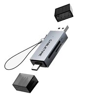 Картридер Cabletime USB3.0 A + USB Type-C, SD\/TF, 5Gbps (CD40G)
