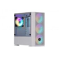 Корпус 2E GAMING Calleo GB700W без БЖ, 2xUSB3.0, 1xUSB2.0, 4x120мм ARGB, VGA 320мм, LCS ready, контролер з пультом, TG Side Wind