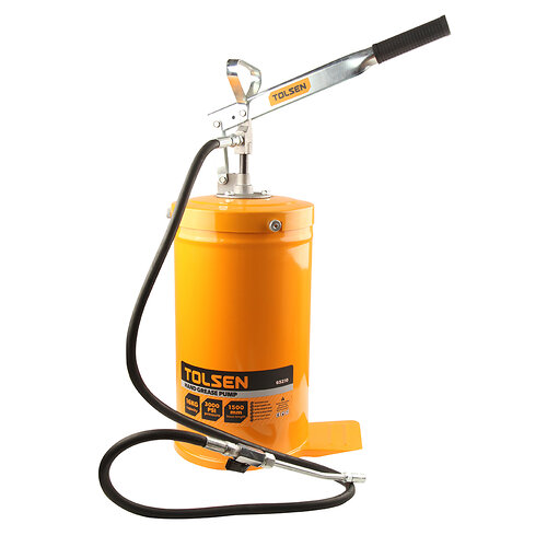 Нагнітач мастила Tolsen ручний, тиск 2500psi, шланг 1500мм, завантаження 16кг