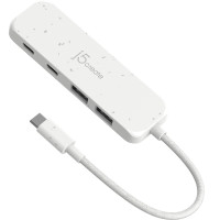 USB-хаб J5create 2 USB-A/2 USB-C White (JCH342EW-N) USB-хаб J5create 2 USB-A/2 USB-C White (JCH342EW-N)