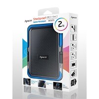 Портативний жорсткий диск Apacer 2TB USB 3.2 Gen1 AC631 IP55 Чорний