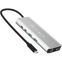USB-хаб J5create USB-C 6-в-1 Grey (JCD403-N) USB-хаб J5create USB-C 6-в-1 Grey (JCD403-N)