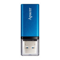 Флеш-накопитель USB3.2 256GB Apacer AH25C Ocean Blue (AP256GAH25CU-1)