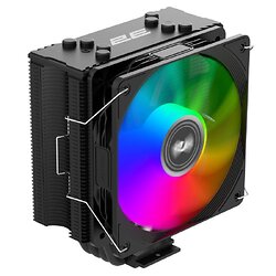 Процесорний кулер 2E GAMING Air Cool ACN120B-ARGB, LGA1851, 1700, 1200, 115x, 1366, AM5, AM4, AM3, AM3+, 4pin PWM, 3pin +5VARGB,