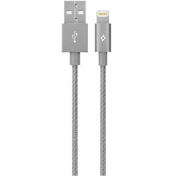 Кабель Ttec USB - Lightning (M/M), AlumiCable, 1.2 м, Space Gray (2DKM02UG)