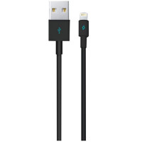 Кабель Ttec USB - Lightning (M/M), 1 м, Black (2DK7508S)