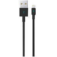 Кабель Ttec USB - Lightning (M/M), 1 м, Black (2DK7508S)