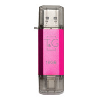Флеш-накопитель USB 16GB Type-C T&G 009 Star Series Fuchsia (TG009TC-16GFC) Флеш-накопитель USB 16GB Type-C T&G 009 Star Series Fuchsia (TG009TC-16GFC)
