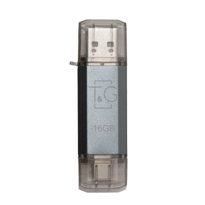Флеш-накопитель USB 16GB Type-C T&G 009 Star Series Silver (TG009TC-16GSL)
