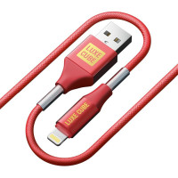 Кабель Luxe Cube Armored USB - Lightning (M/M), 1 м, красный (8886668686099) Кабель Luxe Cube Armored USB - Lightning (M/M), 1 м, красный (8886668686099)