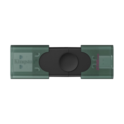 Флеш-накопичувач USB3.2 256GB Type-C Kingston DataTraveler Duo Green (DTDEG2/256GB)
