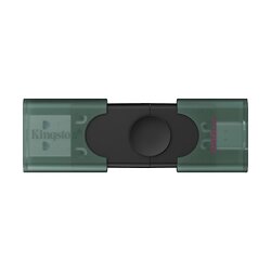 Флеш-накопитель USB3.2 256GB Type-C Kingston DataTraveler Duo Green (DTDEG2/256GB)