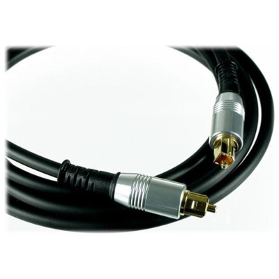Оптоволоконный кабель Atcom Toslink - Toslink (M/M), 1.8 м, черный (10703) пакет
