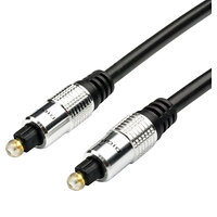 Кабель Atcom Toslink - Toslink (M/M), 3 м, Black (10704) пакет