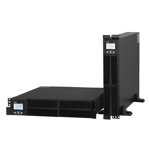 Джерело безперебійного живлення 2E OD2000RT, 2000VA/1800W, RT2U, LCD, USB, 3xSchuko