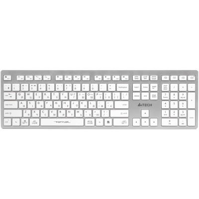 Беспроводная клавиатура A4Tech Fstyler FBX50C White