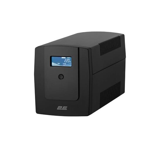 Джерело безперебійного живлення 2E DD1500, 1500VA/900W, LCD, RJ45, USB, 3xSchuko