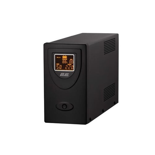 Джерело безперебійного живлення 2E DD2000, 2000VA/1200W, LCD, RJ45, USB, 2xSchuko