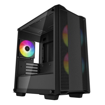 Корпус DeepCool CC360 ARGB (R-CC360-BKAPM3-G-1) без БЖ
