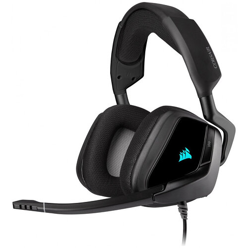 Гарнiтура Corsair Void RGB Elite USB Premium Gaming Headset with 7.1 Surround Sound Carbon (CA-9011203-EU)