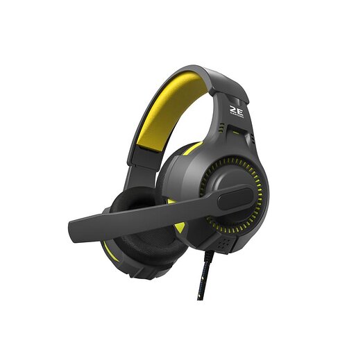 Гарнітура ігрова 2E GAMING HG300, mini-jack/dual 3.5мм, LED, 2м, чорний