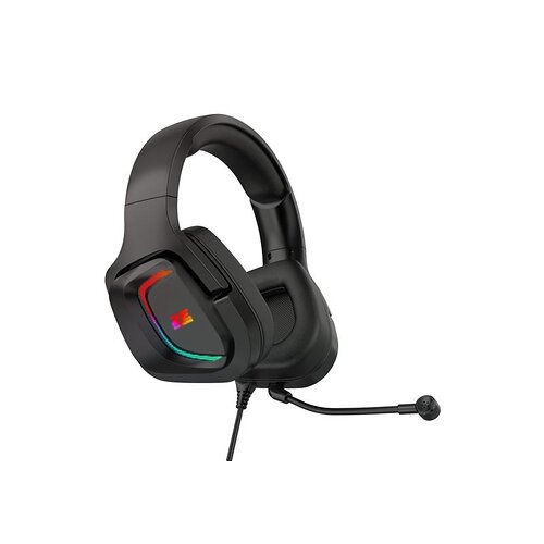 Гарнітура ігрова 2E GAMING HG340, mini-jack/dual 3.5мм, RGB, 2м, чорний