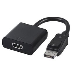 Адаптер Cablexpert DisplayPort - HDMI, 0.1 м (A-DPM-HDMIF-002)