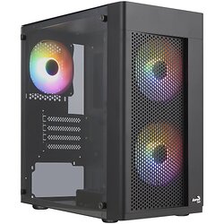 Корпус AeroCool Hexform-G-BK-v2 (ACCX-PV38004.11) Black 600W