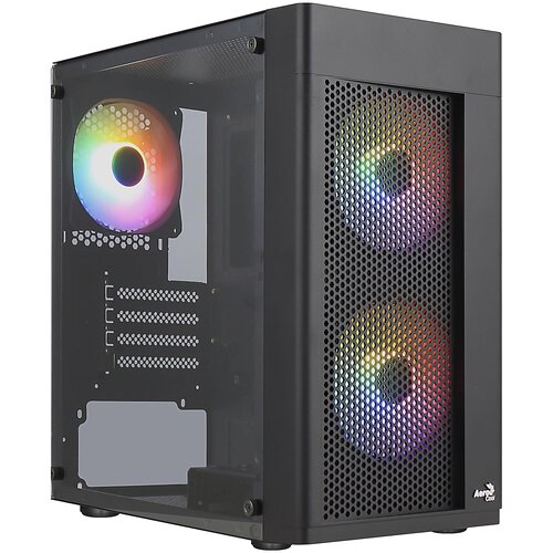 Корпус AeroCool Hexform-G-BK-v2 (ACCX-PV38004.11) Black 600W