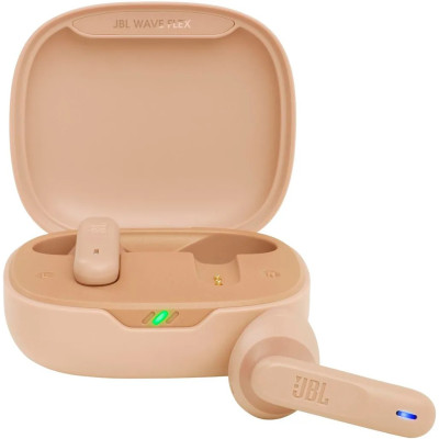 Bluetooth-гарнитура JBL Wave Flex Beige (JBLWFLEXBEG)