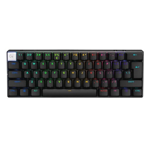 Клавiатура бездротова Logitech G PRO X 60 TKL GX Optical Black Tactile (920-011911)