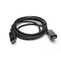 Кабель PowerPlant (KD00AS1237) DisplayPort-HDMI, 1.8м, Black
