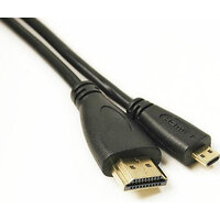 Кабель PowerPlant (KD00AS1242) HDMI-microHDMI v1.3, 2м, Black