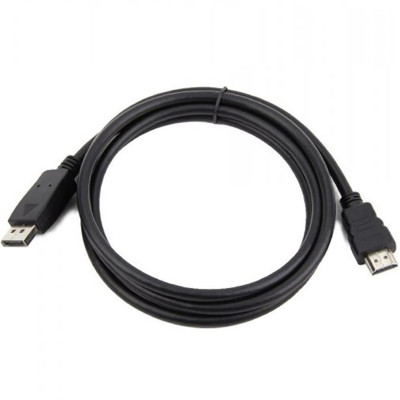 Кабель Cablexpert DisplayPort - HDMI (M/M), 3 м, Black (CC-DP-HDMI-3M)