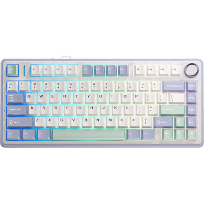 Беспроводная клавиатура Aula F75 White (6948391208640)