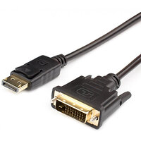 Кабель Atcom DisplayPort - DVI (M/M), 1.8 м, черный (9504)
