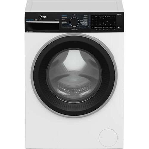 Пральна машина Beko фронтальна, 9кг, 1400, A, 55см, дисплей, пар, інвертор, WIFI, білий