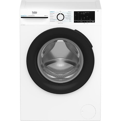 Пральна машина Beko фронтальна, 7кг, 1200, A+++, 50см, дисплей, інвертор, пара, білий