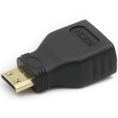 Адаптер PowerPlant (CA911080), HDMI - miniHDMI, чорний Адаптер PowerPlant (CA911080), HDMI - miniHDMI, чорний