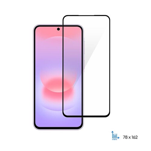 Захисне скло 2E для Samsung Galaxy A37 5G (A376), 2.5D FCFG, (1 Pack), чорна рамка