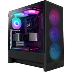 Корпус NZXT H5 Flow RGB Black (CC-H52FB-R1) без БЖ