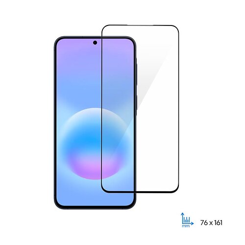 Захисне скло 2E для Samsung Galaxy A57 5G (A576), 2.5D FCFG, (1 Pack), чорна рамка