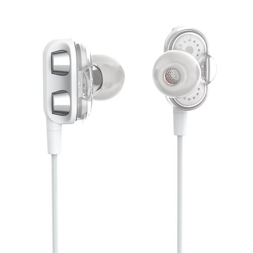 Гарнітура SkyDolphin SR21 Four Speakers with mic White (HF-000482)