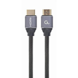 Кабель Cablexpert HDMI - HDMI V 2.0 (M/M), 2 м, черный/серый (CCBP-HDMI-2M) коробка