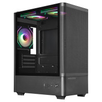 Корпус Prologix Lumi GM-01MAB Mesh Black